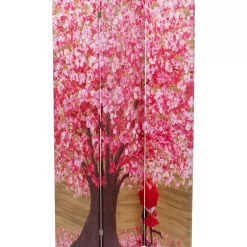 Paravent Flower Couple Vs Flower Boat 120X180