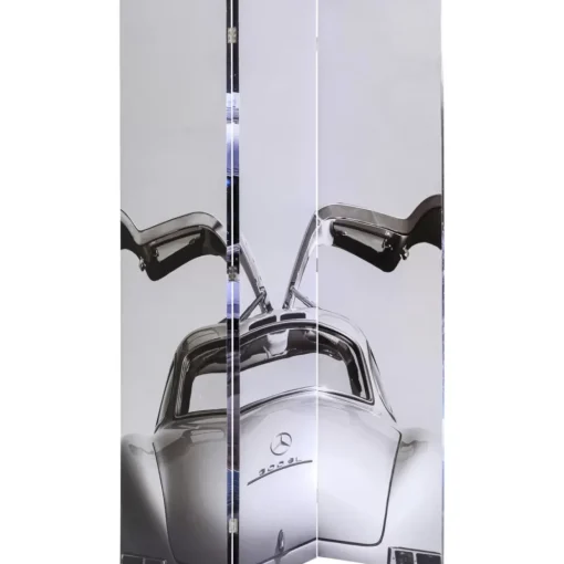 Paravent Triptychon Man Vs Oldtimer 120X180Cm
