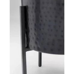 Pflanztopf Mynah Schwarz 42Cm