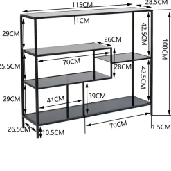 Regal Loft Schwarz 100X115