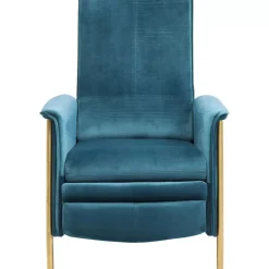 Relaxsessel Lazy Velvet Blau