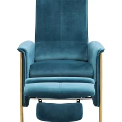 Relaxsessel Lazy Velvet Blau