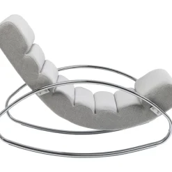Schaukelsessel Manhattan Grau-Beige