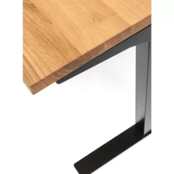 Schreibtisch Office Jackie Eiche Schwarz 160X80