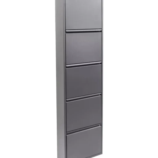 Schuhkipper Caruso 5-Er Anthrazit