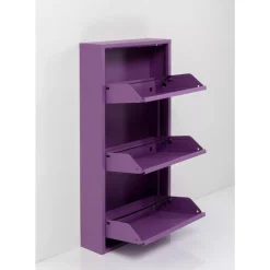 Schuhkipper Caruso 3-Er Violet