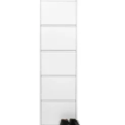 Schuhkipper Caruso 5-Er Weiss