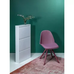 Schuhkipper Caruso 3-Er Weiss