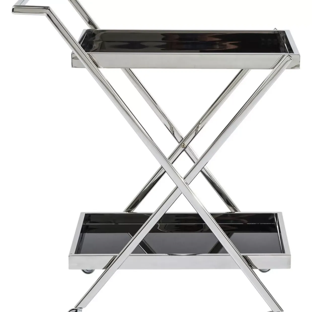 Servierwagen Casino Silber