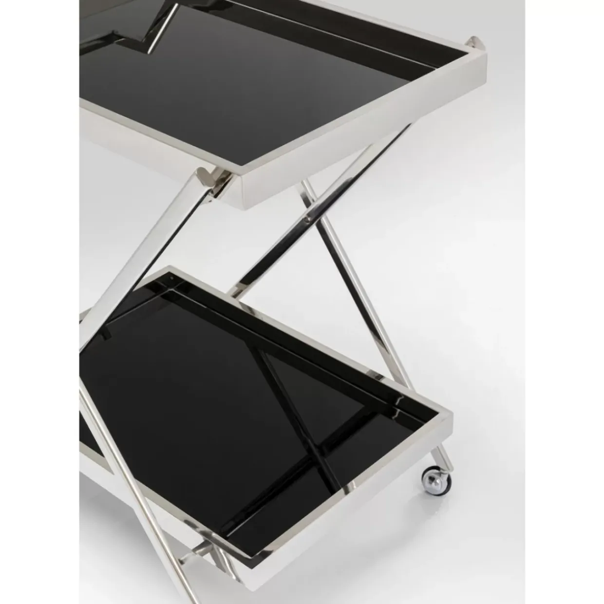 Servierwagen Casino Silber