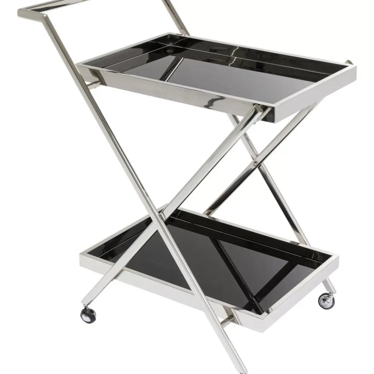 Servierwagen Casino Silber