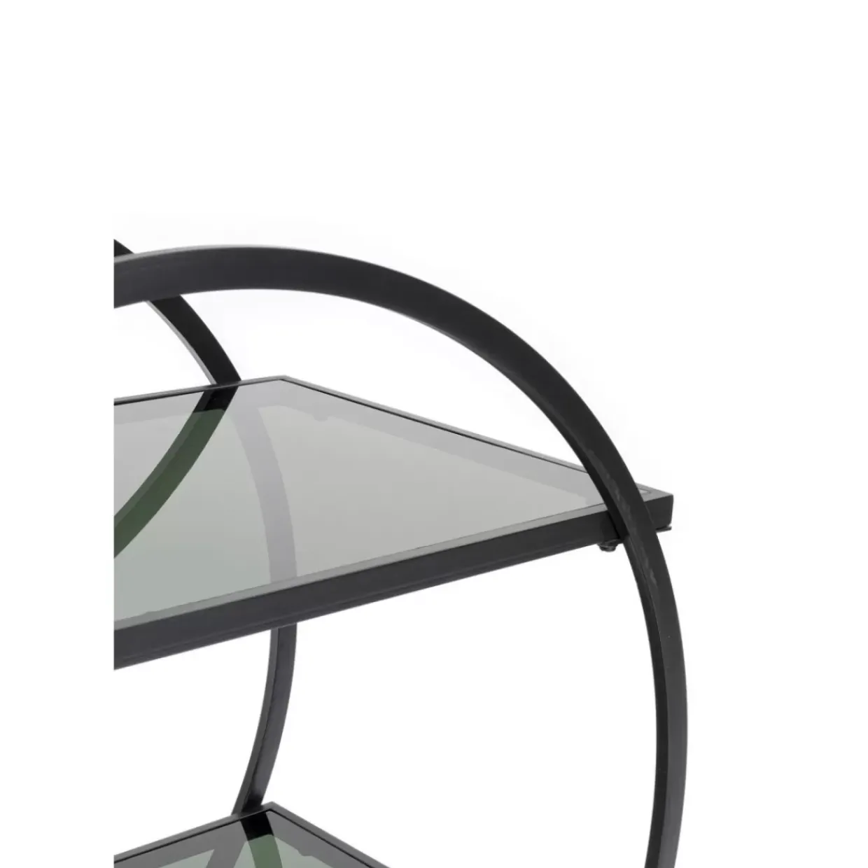 Servierwagen Loft Schwarz