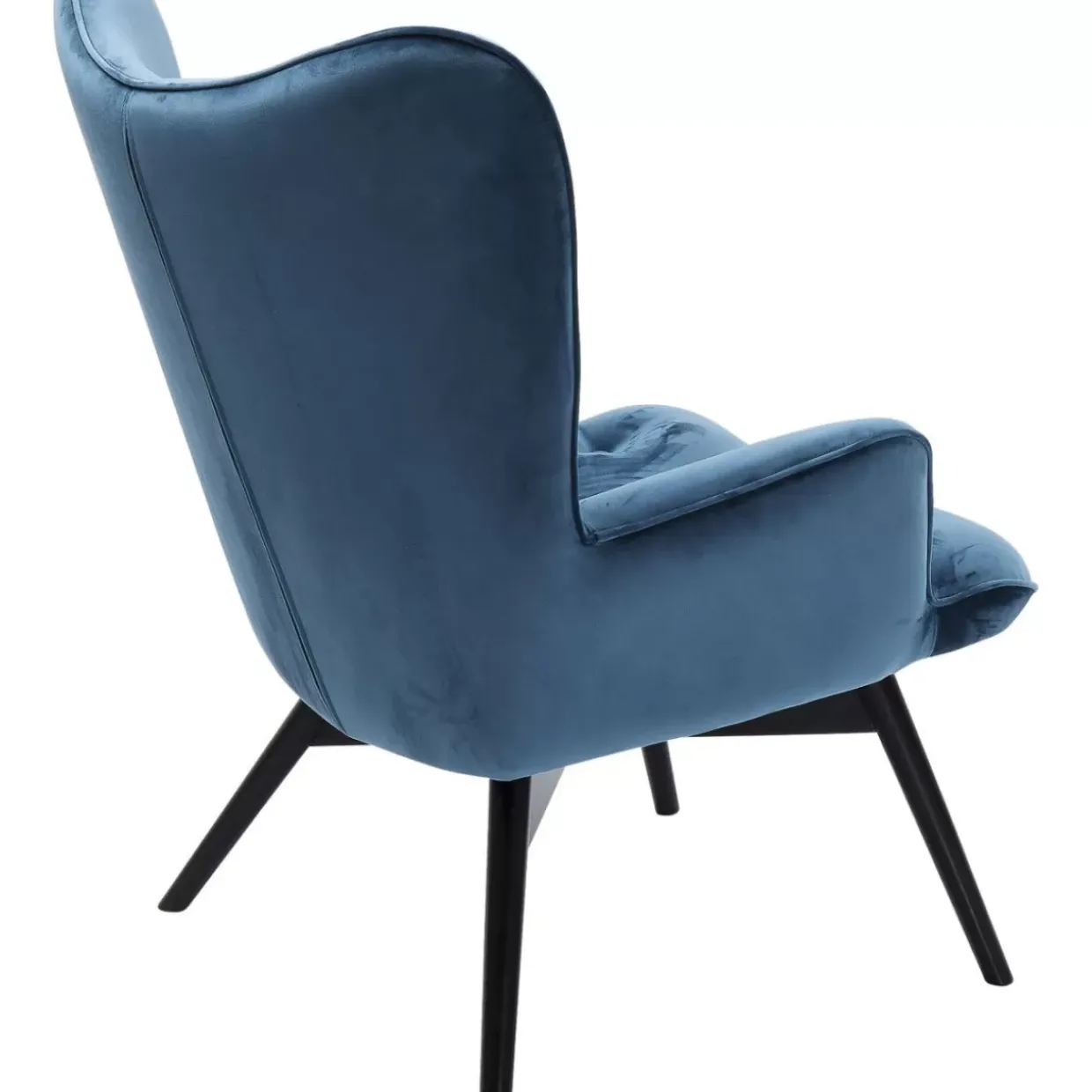 Sessel Black Vicky Velvet Petrol