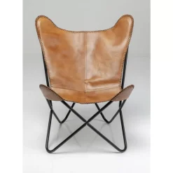 Sessel California Leder Braun