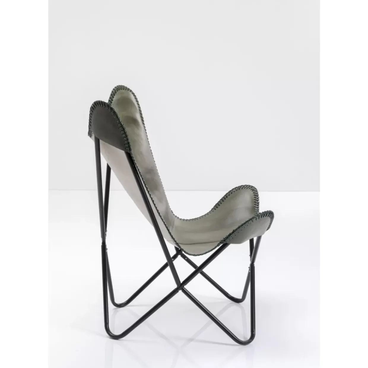 Sessel California Leder Khaki