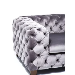 Sessel Desire Silbergrau