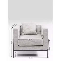 Sessel Loft Salt & Pepper