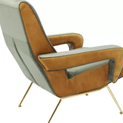 Sessel Luna High Grun