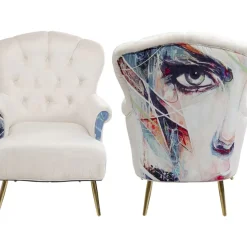 Sessel Portrait Creme