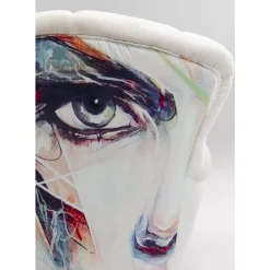 Sessel Portrait Creme