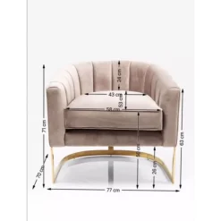 Sessel Pure Elegance Beige