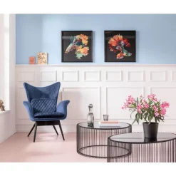 Sessel Tudor Velvet Petrol