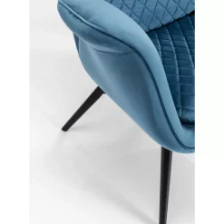 Sessel Tudor Velvet Petrol