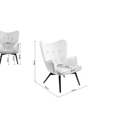 Sessel Vicky Loco Taupe