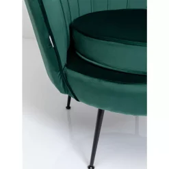 Sessel Water Lily Black Dunkelgrun