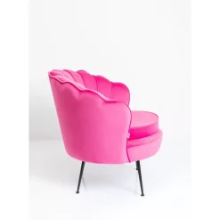 Sessel Water Lily Black Pink