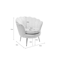 Sessel Water Lily Gelb