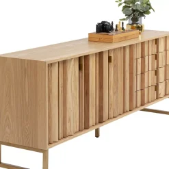 Sideboard Concertina Natur 186X74Cm
