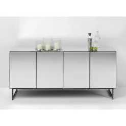 Sideboard Soran Schwarz 160X45Cm