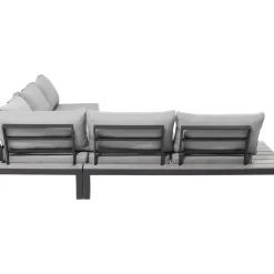 Sitzgruppe Holiday Schwarz (4-Tlg.)