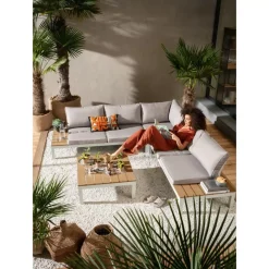 Sitzgruppe Holiday Weiss (4-Tlg.)