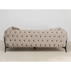 Sofa Bellissima 2-Sitzer Velvet Beige 200Cm