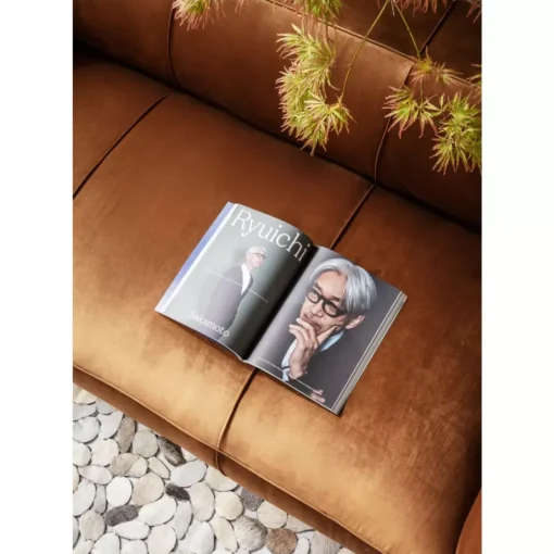 Sofa Cubetto 3-Sitzer Velvet Braun