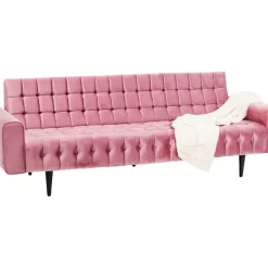 Sofa Milchbar 3-Sitzer Velvet Rose