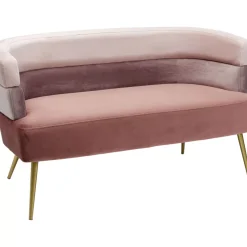 Sofa Sandwich 2-Sitzer Rosa