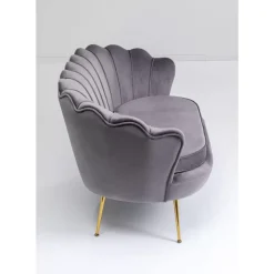 Sofa Water Lily 2-Sitzer Grau 132Cm