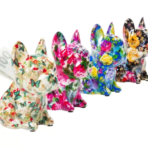 Spardose Dog Fiore 12Cm Sortiert