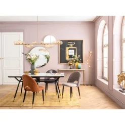 Spiegel Curve Mo Brass O60Cm