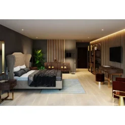 Spiegel Curve Mo Brass 80X120Cm