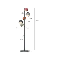 Stehleuchte Calotta Antico 5Er