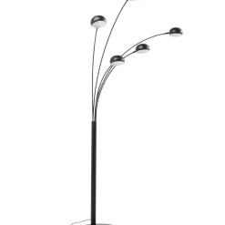 Stehleuchte Five Fingers Schwarz Matt