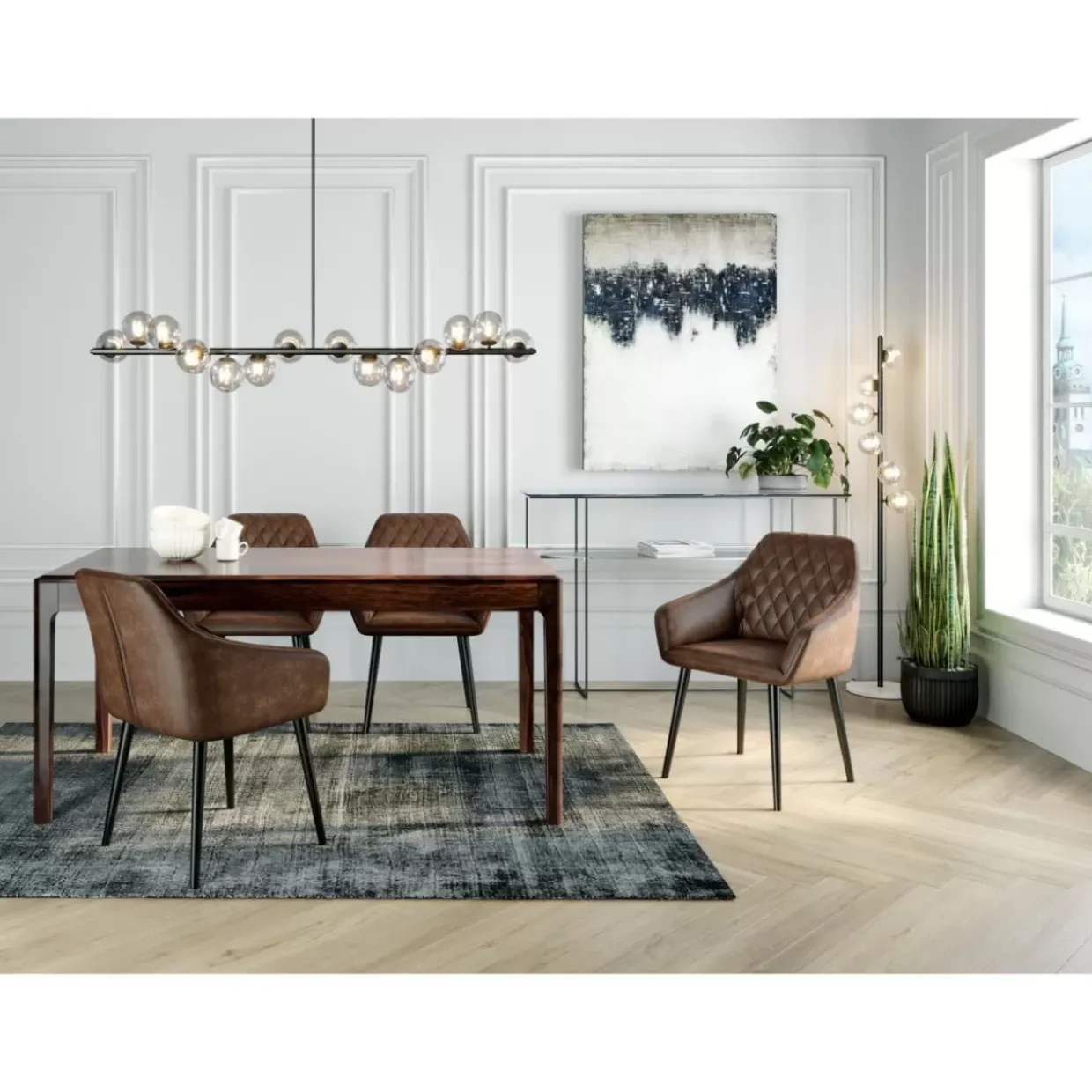 Stehleuchte Scala Balls Schwarz 160Cm