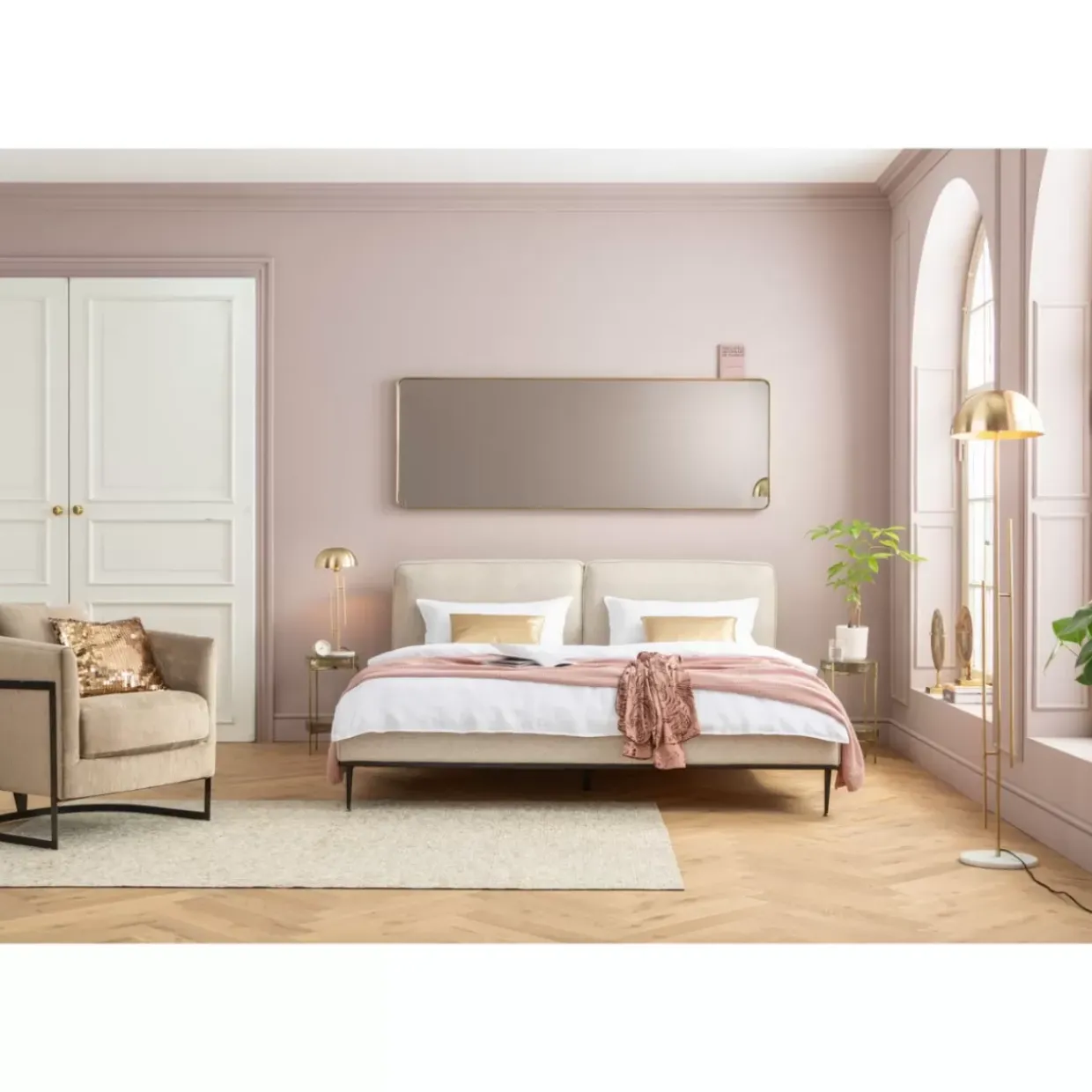 Stehleuchte Solo Brass