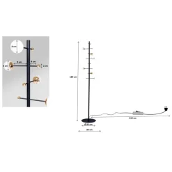 Stehleuchte Trapez 160