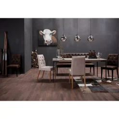 Stuhl Casual Buttons Vintage