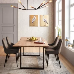 Stuhl East Side Braun